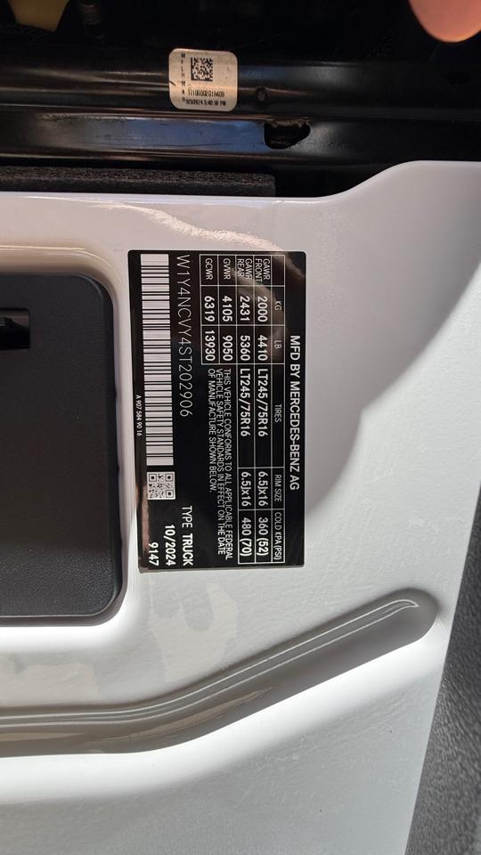 Mercedes-Benz Sprinter 2500 170-in. WB 2025