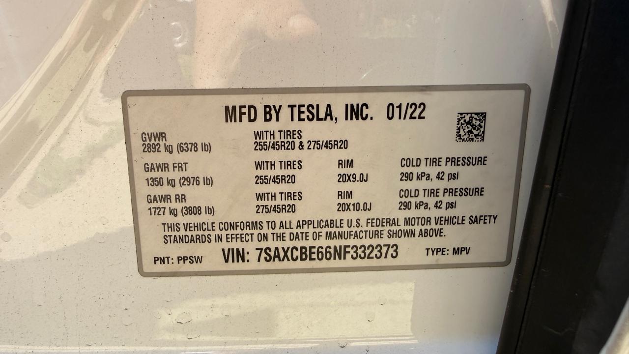 Tesla Model X Plaid 2022