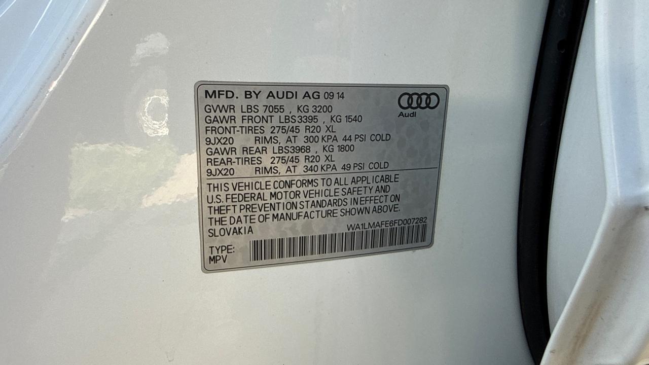 Audi Q7 TDI Premium Plus quattro 2015