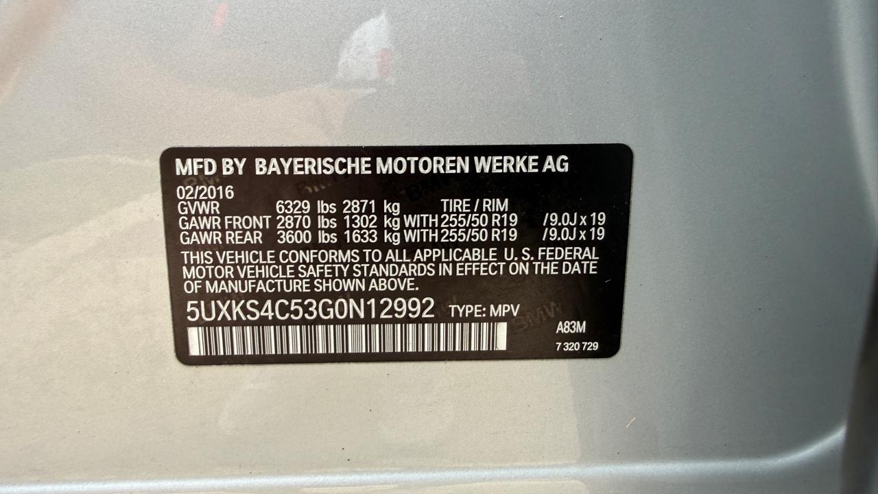 BMW X5 xDrive35id 2016
