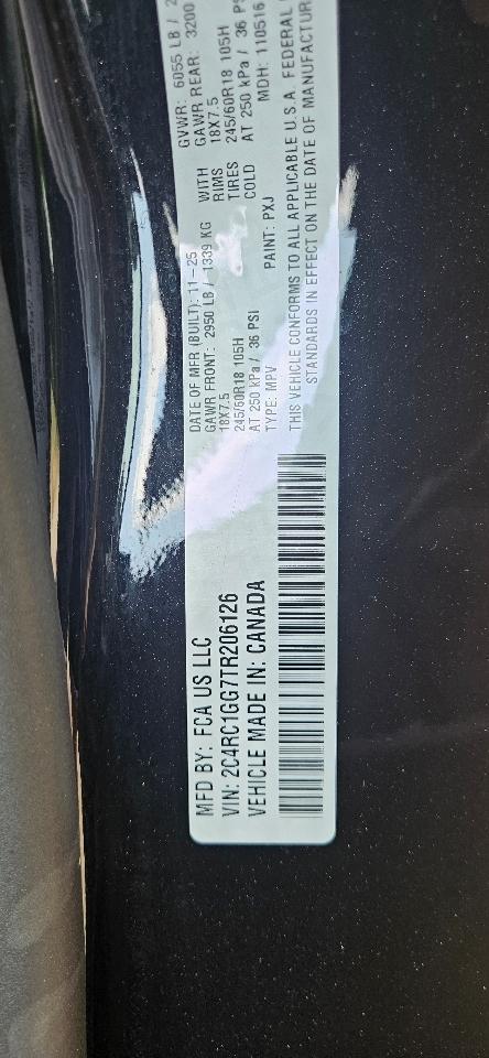 Chrysler Pacifica Limited 2026