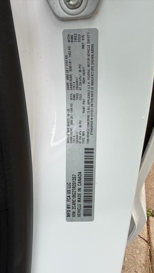Chrysler Pacifica Select 2026