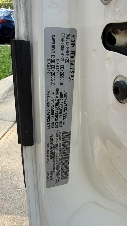 RAM ProMaster City Wagon 2021