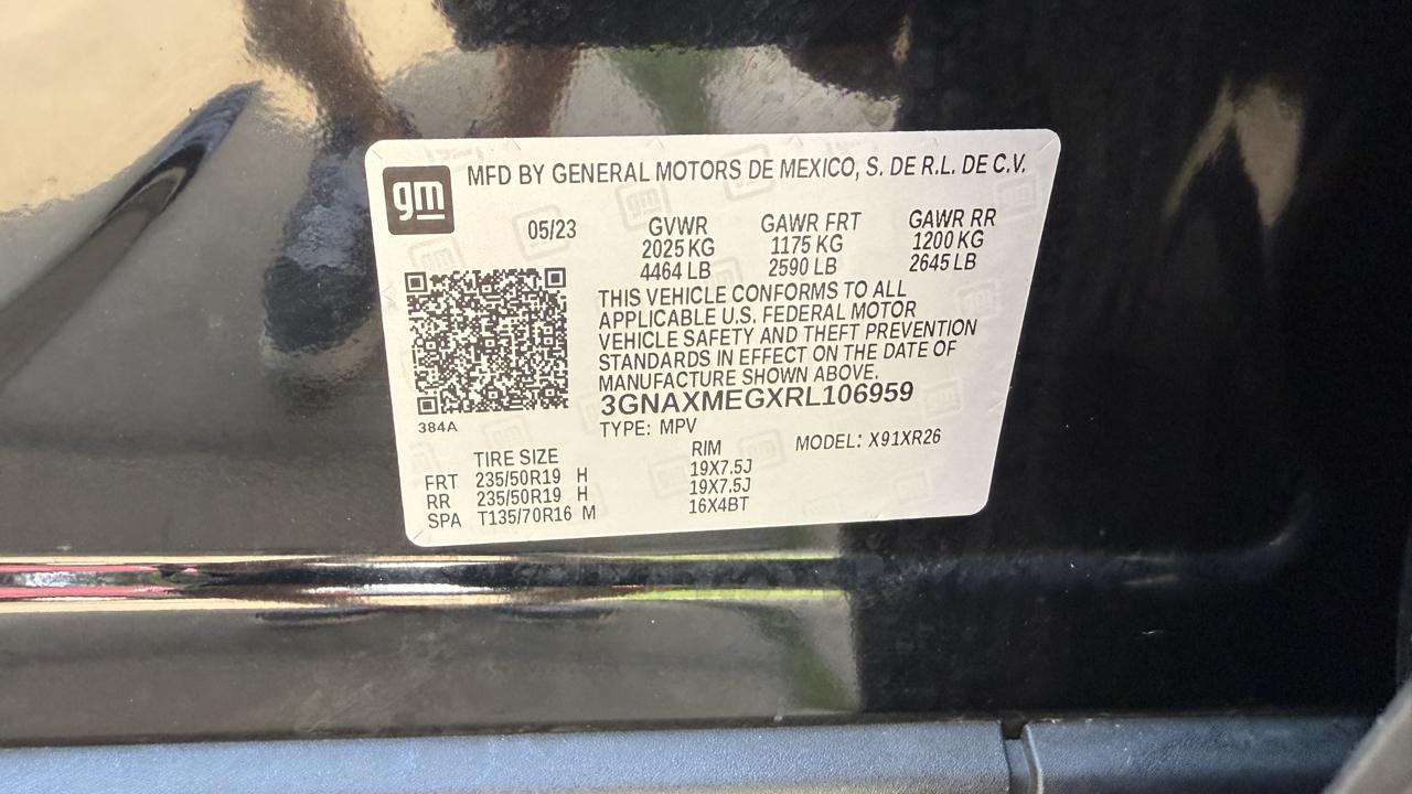 Chevrolet Equinox RS 2024