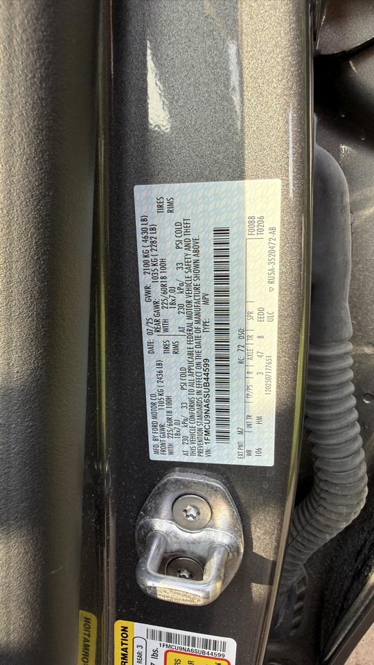 Ford Escape ST-Line Select AWD 2025