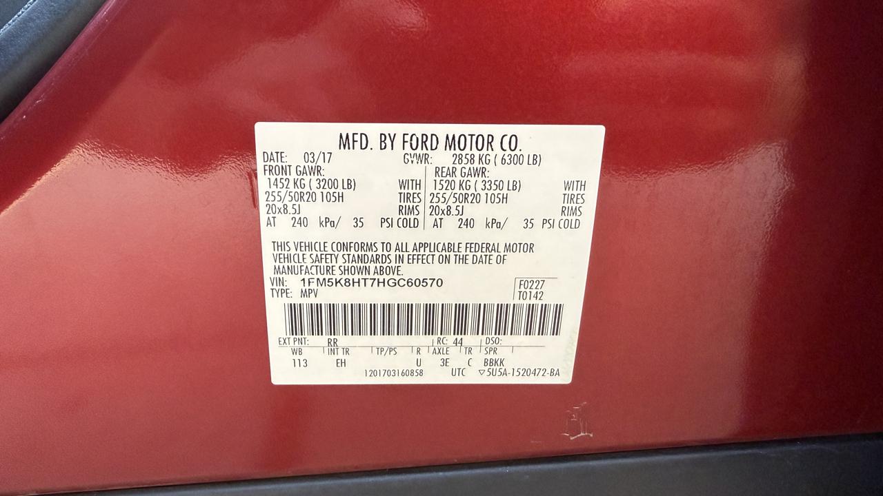 Ford Explorer Platinum AWD 2017