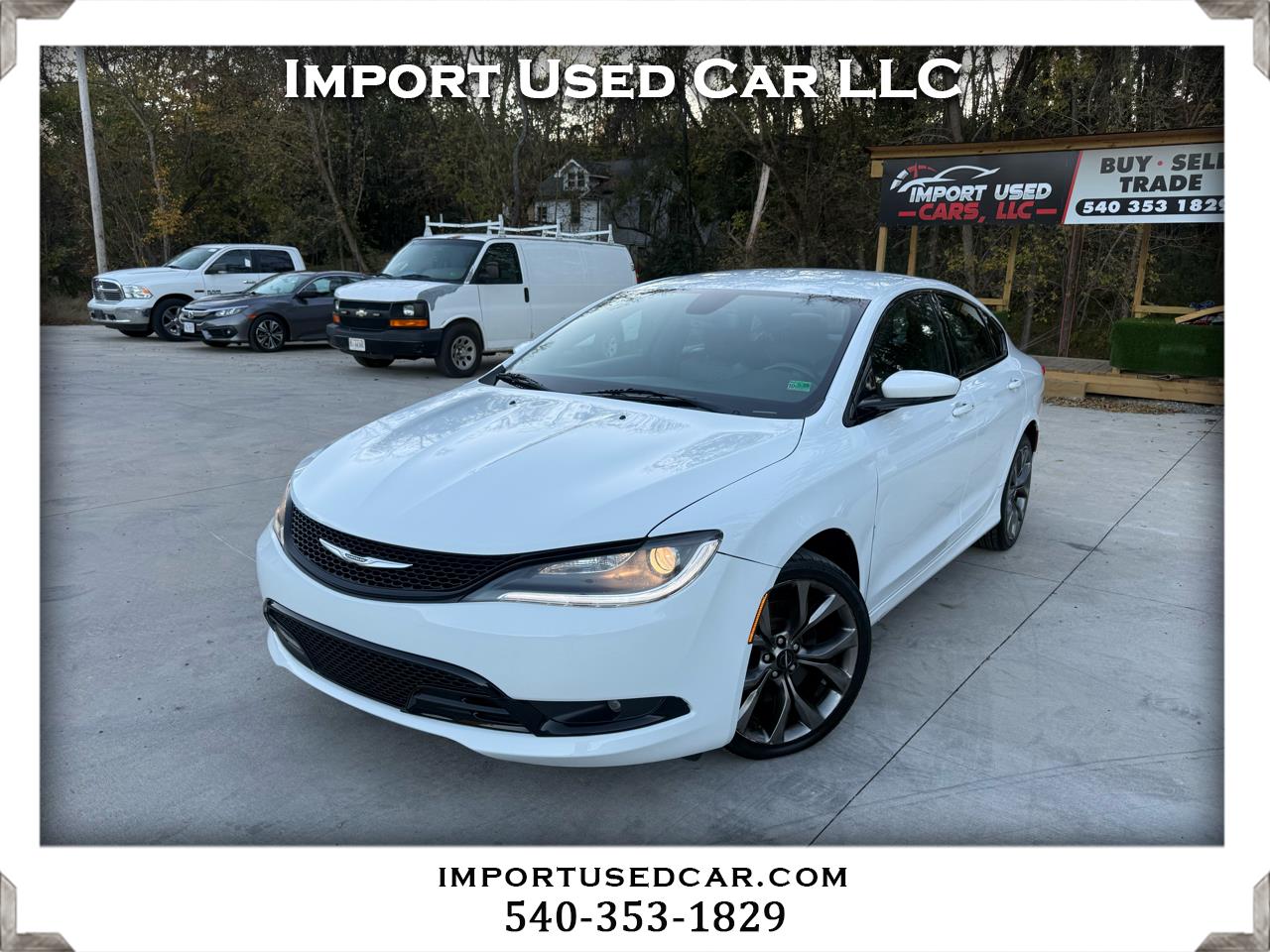 2016 Chrysler 200 S