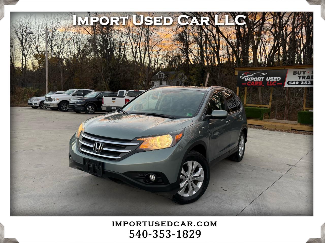 2012 Honda CR-V EX-L 4WD 5-Speed AT