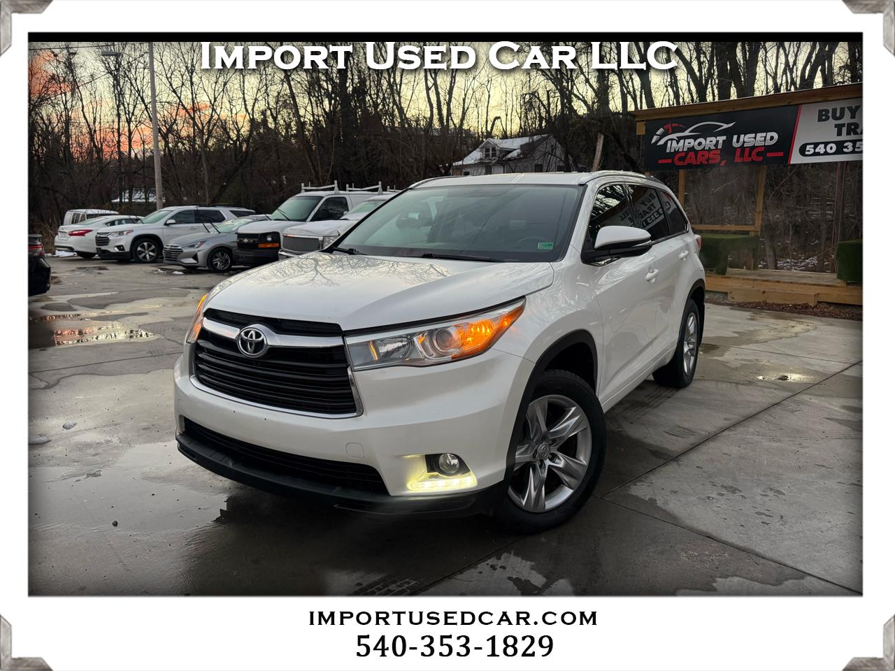 2015 Toyota Highlander Limited AWD V6