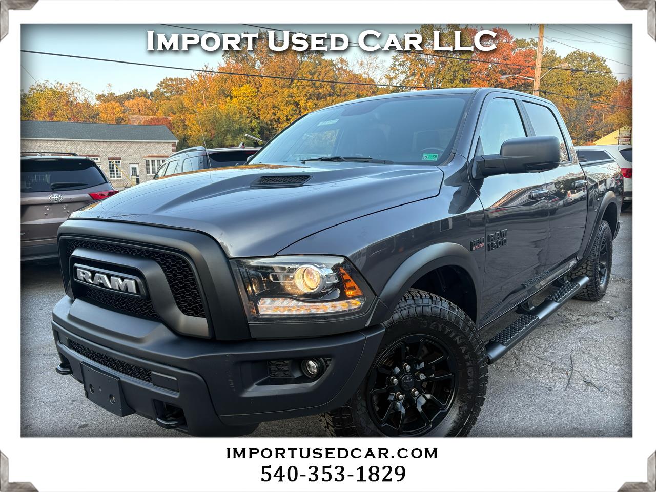 2018 RAM 1500 Rebel Crew Cab SWB 4WD