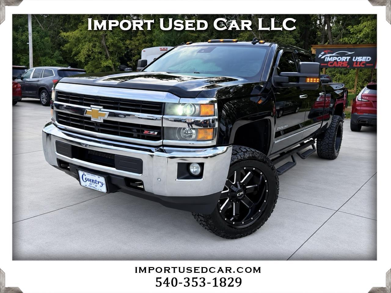 2015 Chevrolet Silverado 2500HD LTZ Crew Cab Long Box 4WD