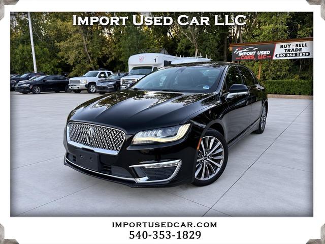 Black 2018 Lincoln MKZ Sedan All-Wheel Drive Automatic