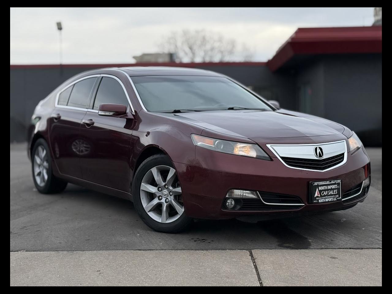 2012 Acura TL 6-Speed AT with Tech Package and 18-In. WP