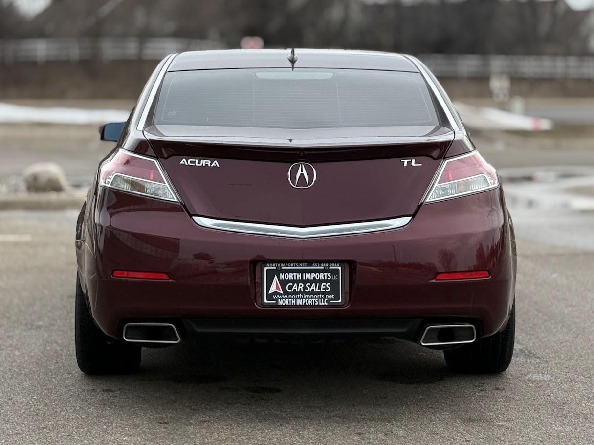 Acura TL 6-Speed AT with Tech Package and 18-In. WP 2012