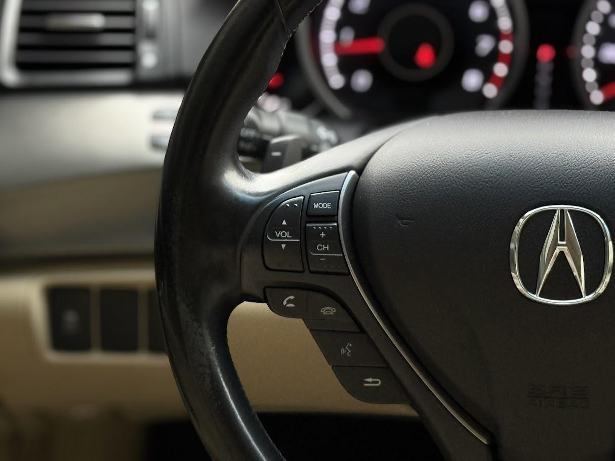 Acura TL 6-Speed AT with Tech Package and 18-In. WP 2012