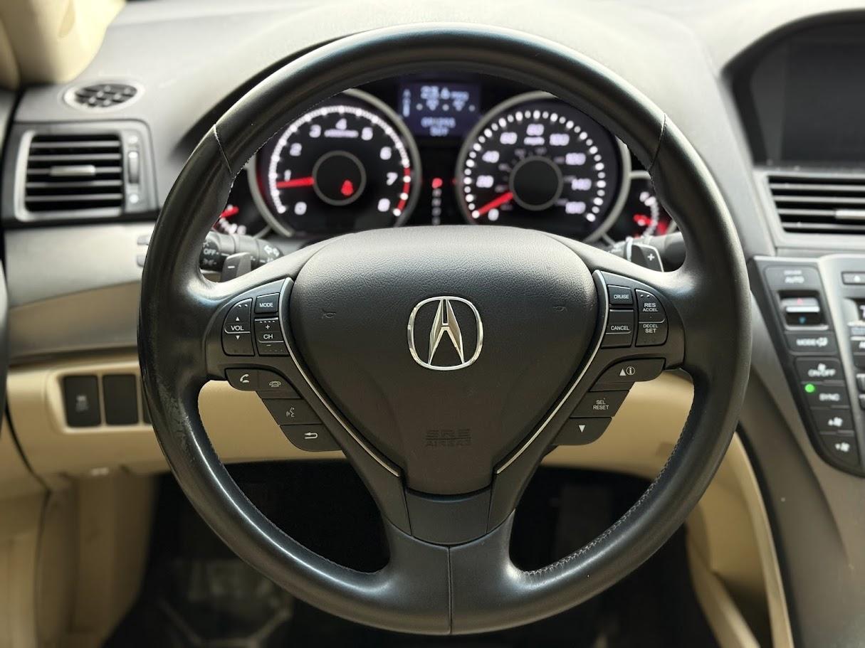 Acura TL 6-Speed AT with Tech Package and 18-In. WP 2012