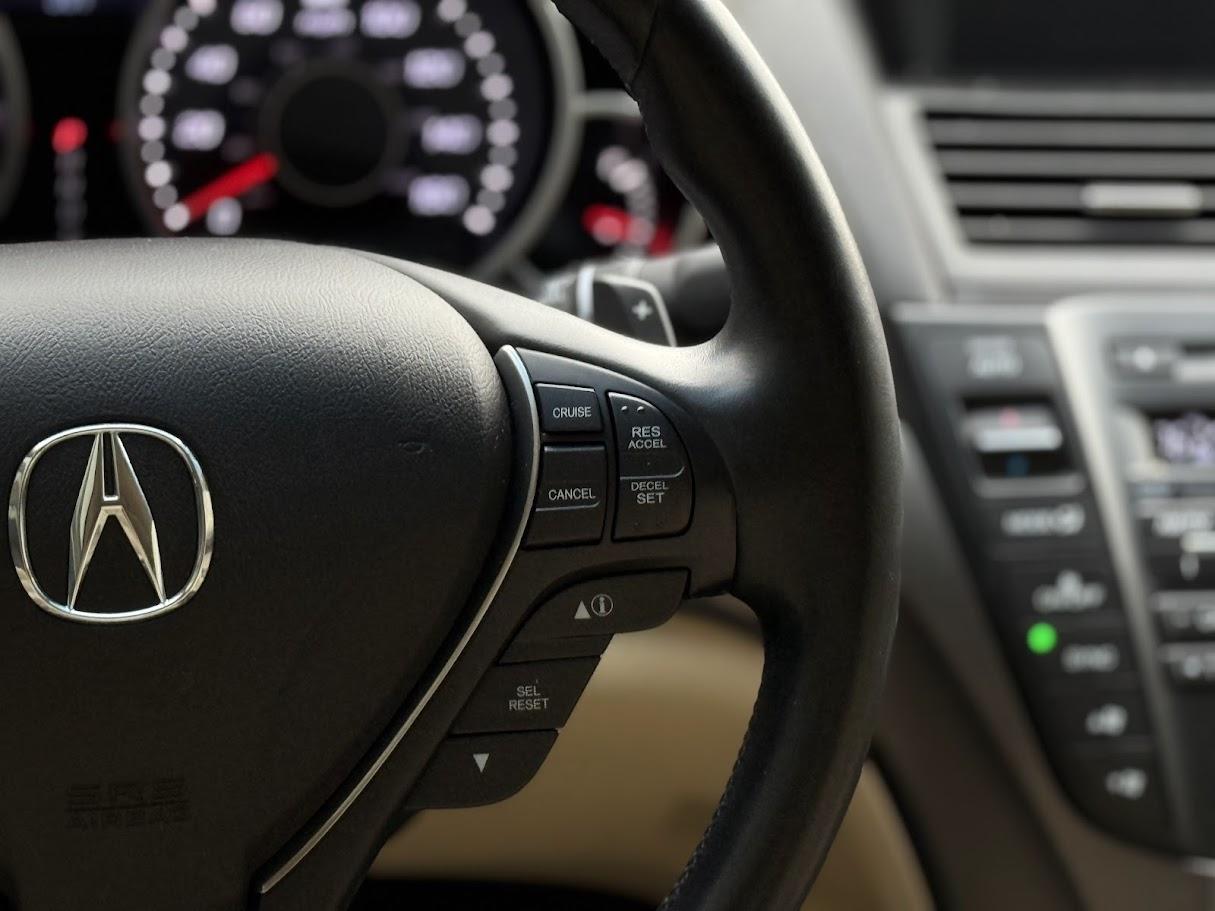 Acura TL 6-Speed AT with Tech Package and 18-In. WP 2012