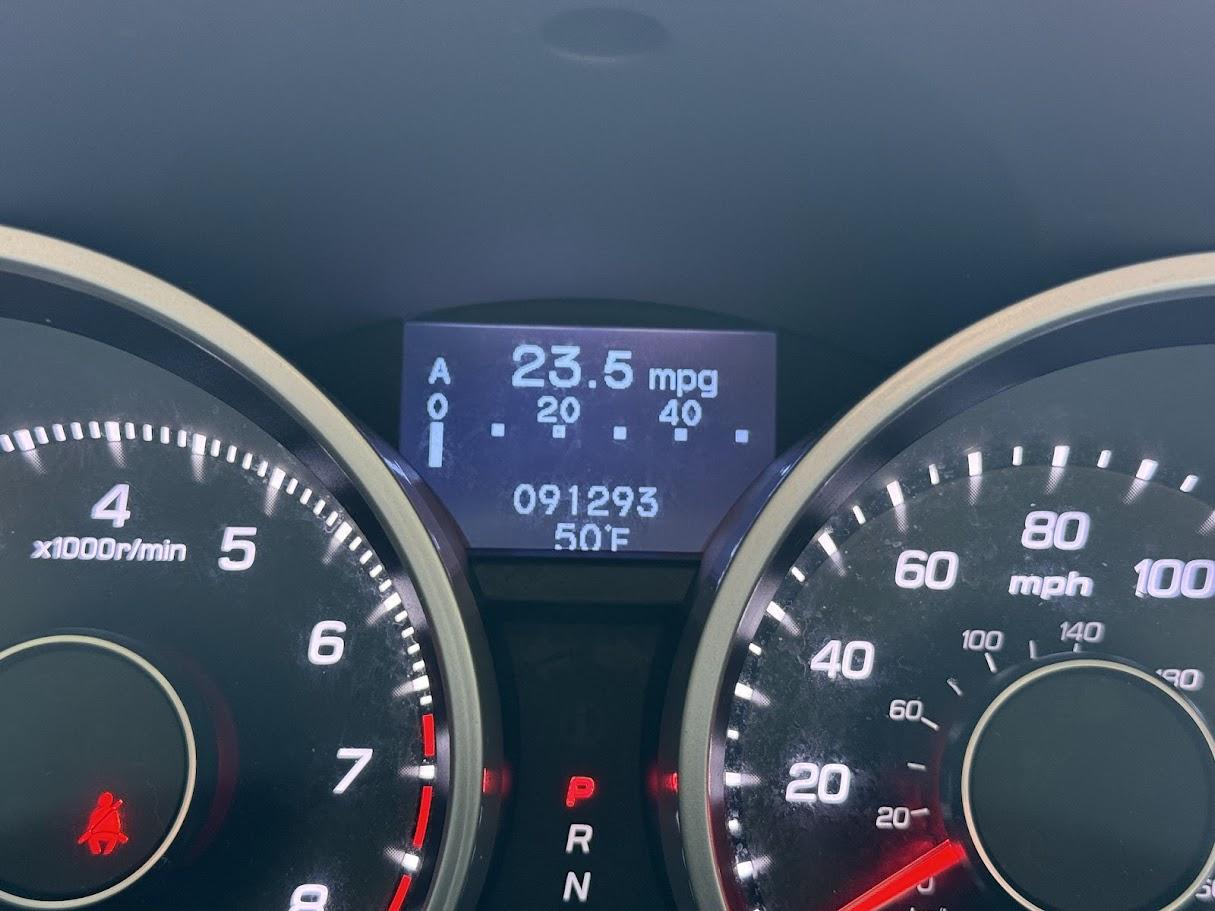 Acura TL 6-Speed AT with Tech Package and 18-In. WP 2012