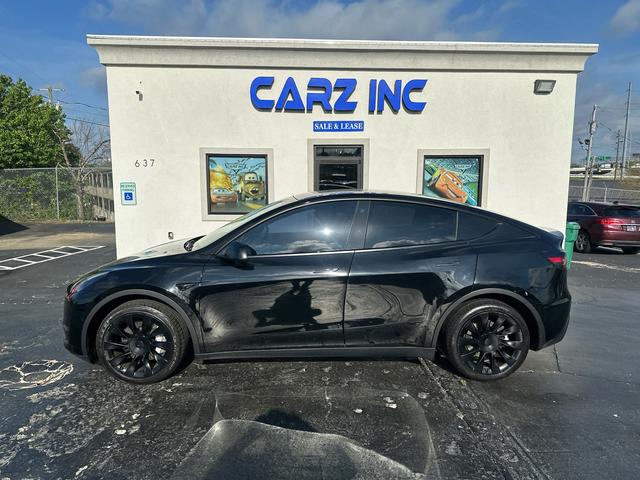 Black 2021 Tesla Model Y Long Range AWD SUV / Crossover All-Wheel Drive Continuously Variable Transmission