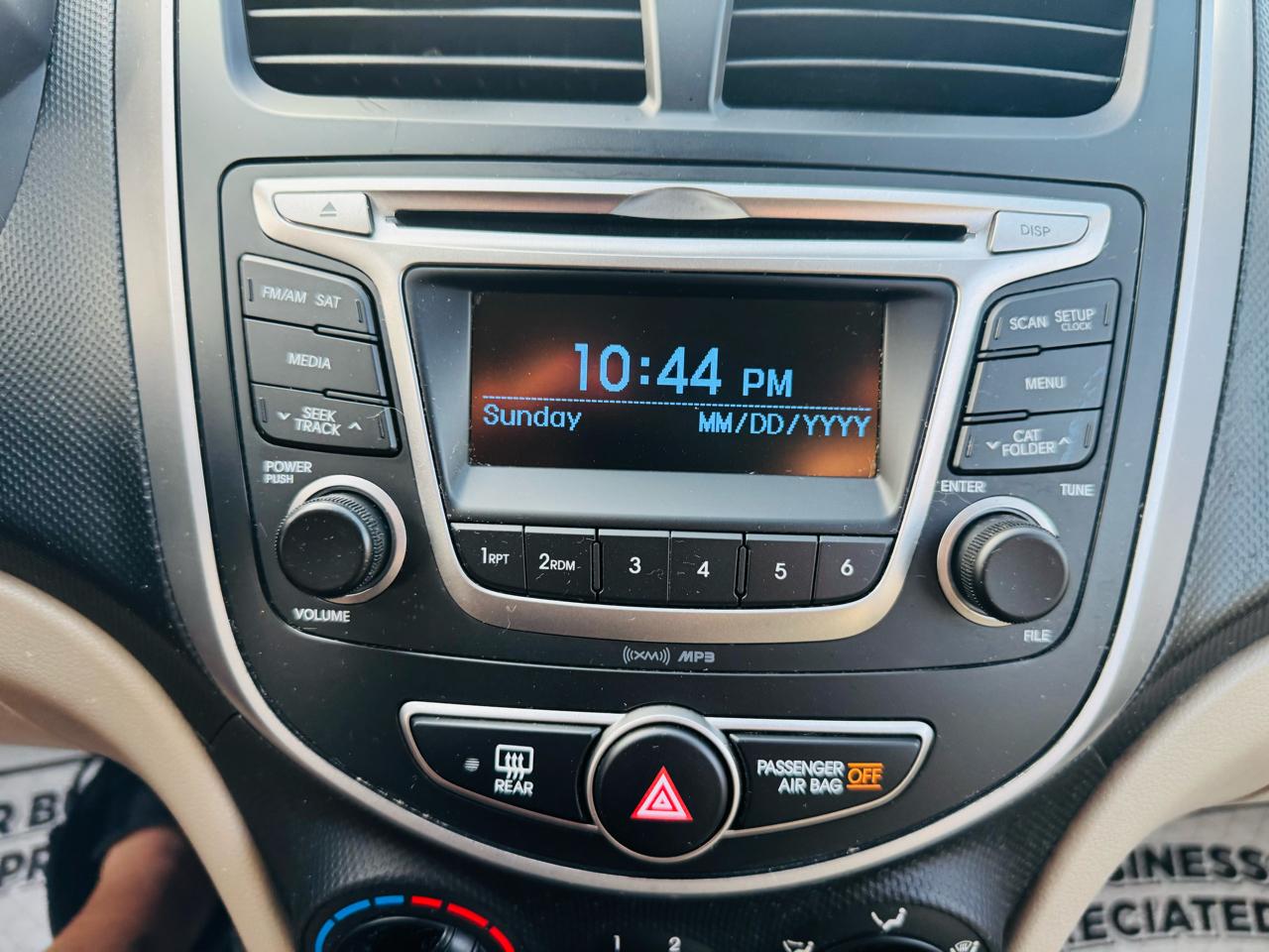 Hyundai Accent SE 4-Door 6A 2017