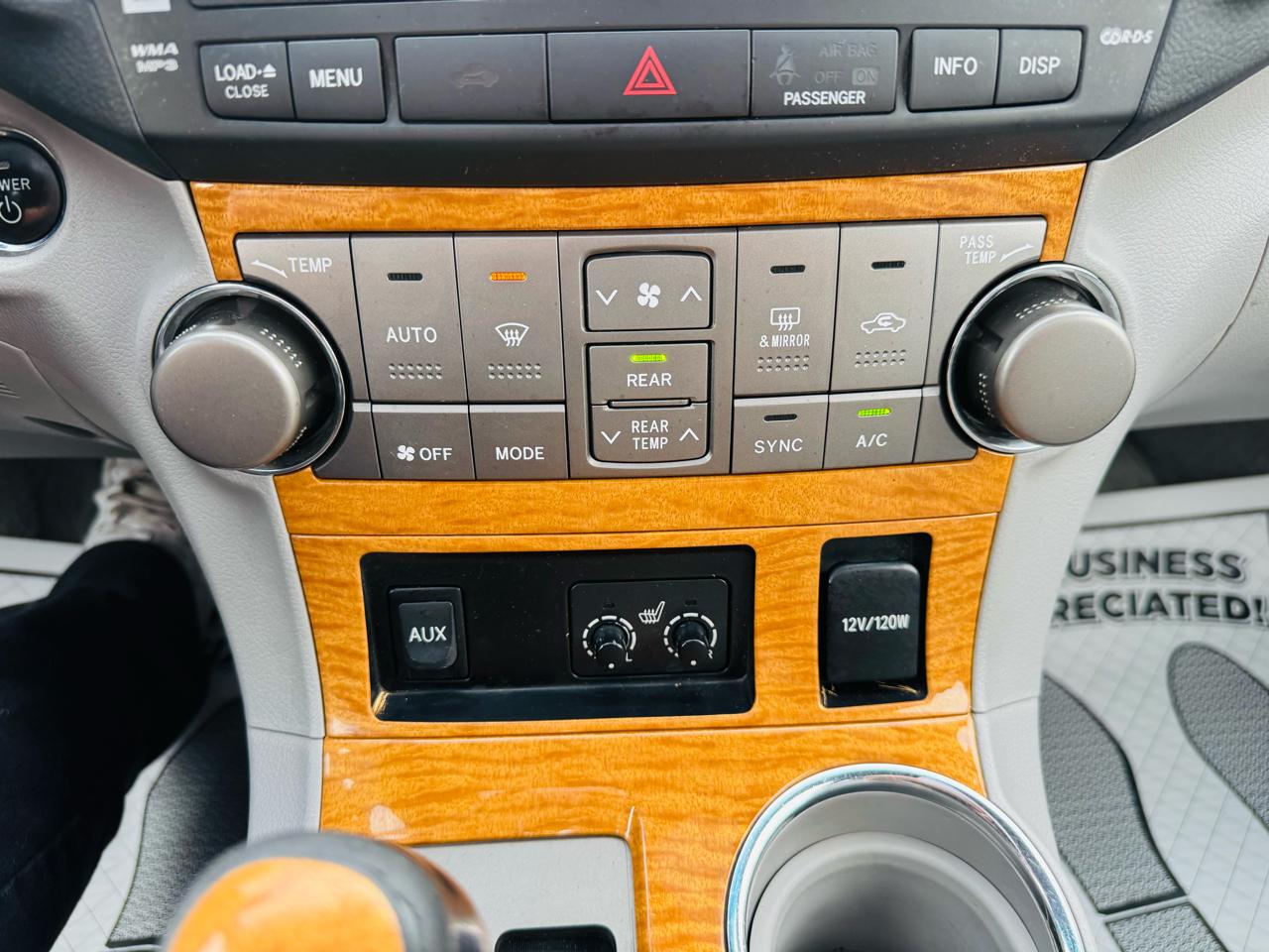 Toyota Highlander Hybrid Limited 4WD 2008