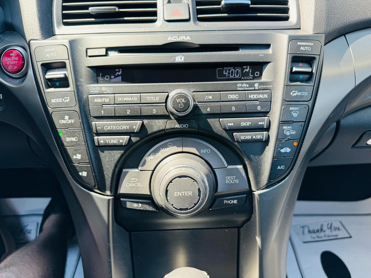 Acura TL 6-Speed AT SH-AWD with Tech Package 2013