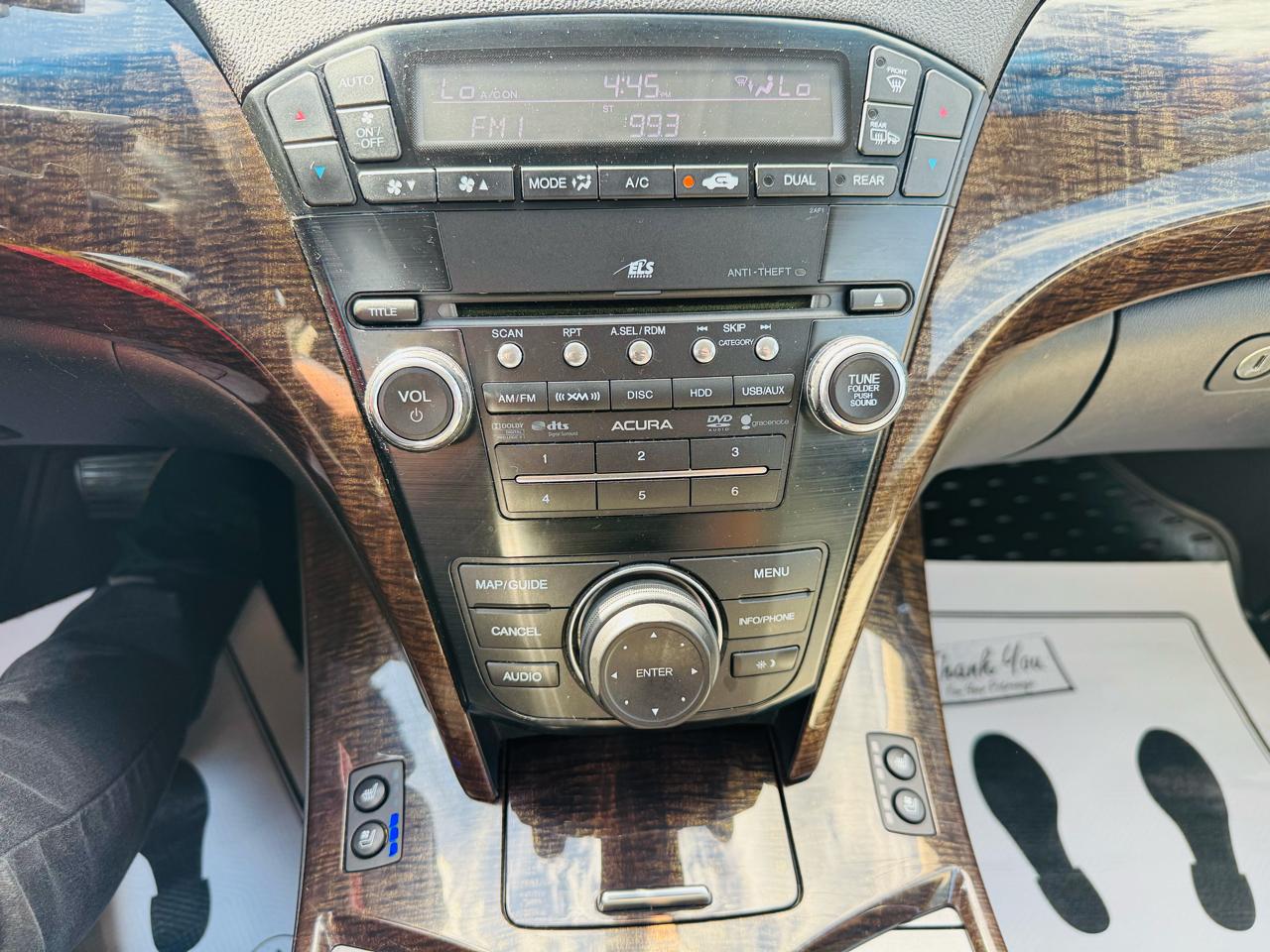 Acura MDX 6-Spd AT w/Advance Package 2011