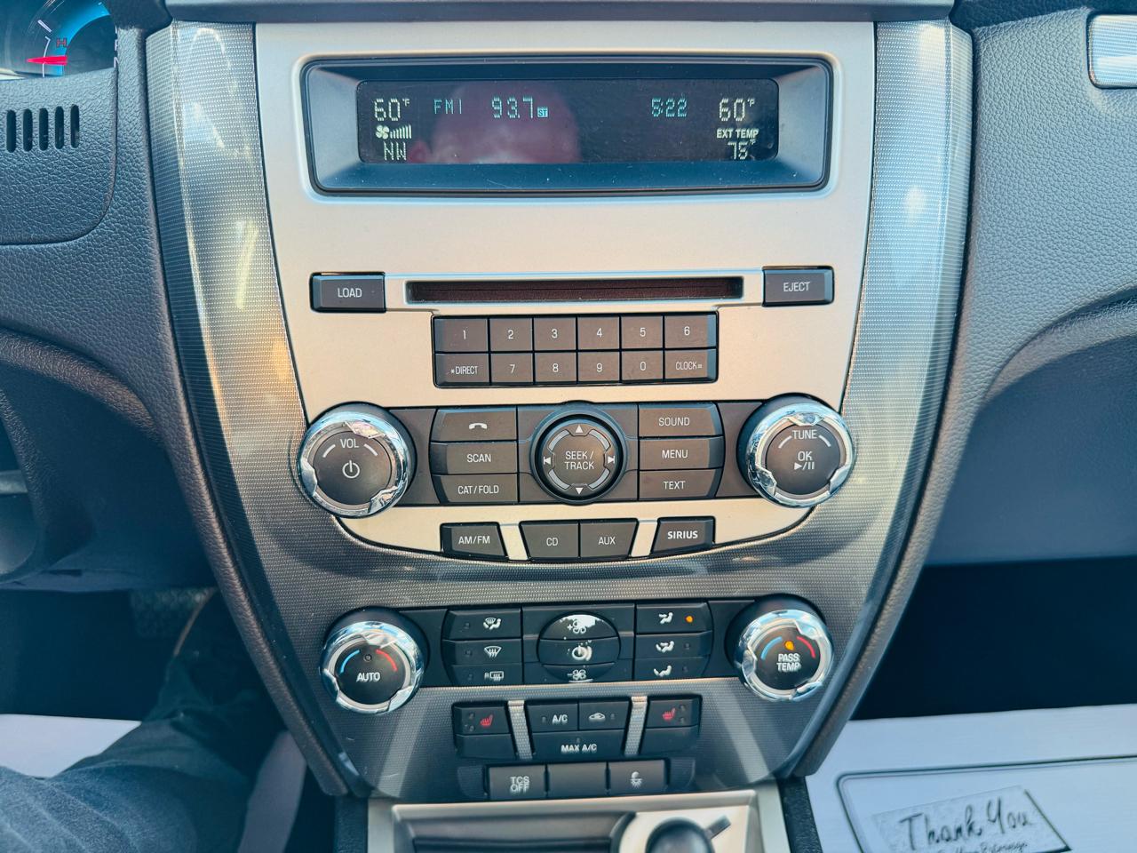 Ford Fusion SEL 2012