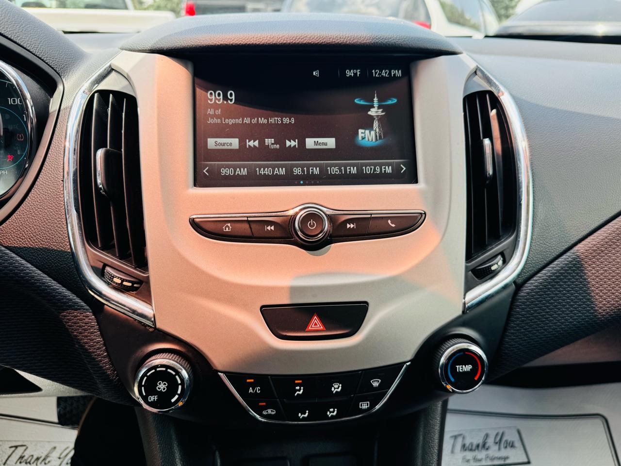 Chevrolet Cruze LS Auto 2018