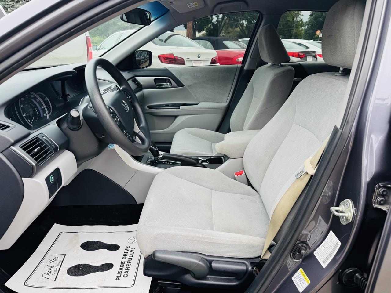 Honda Accord LX Sedan CVT 2013