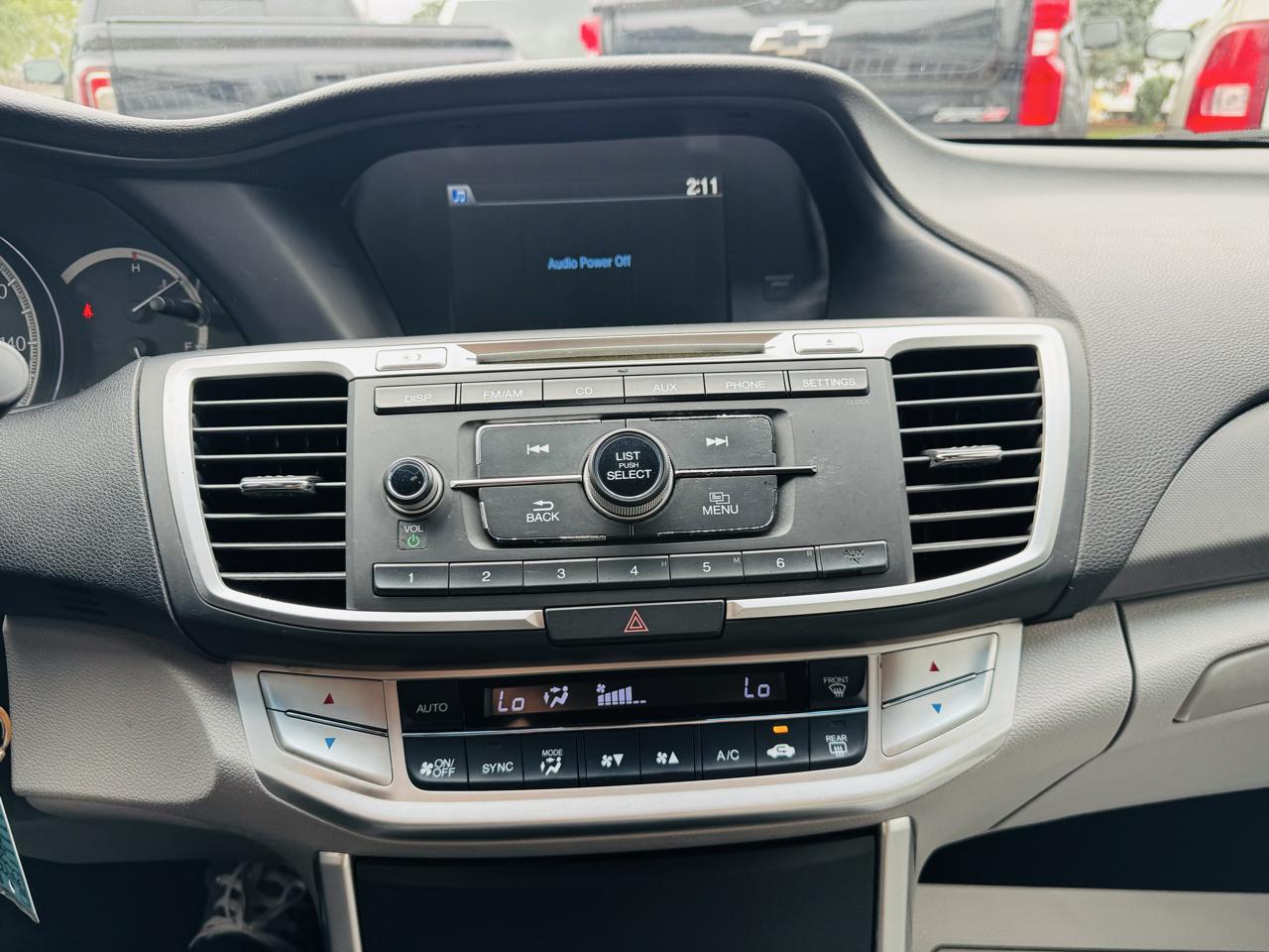 Honda Accord LX Sedan CVT 2013