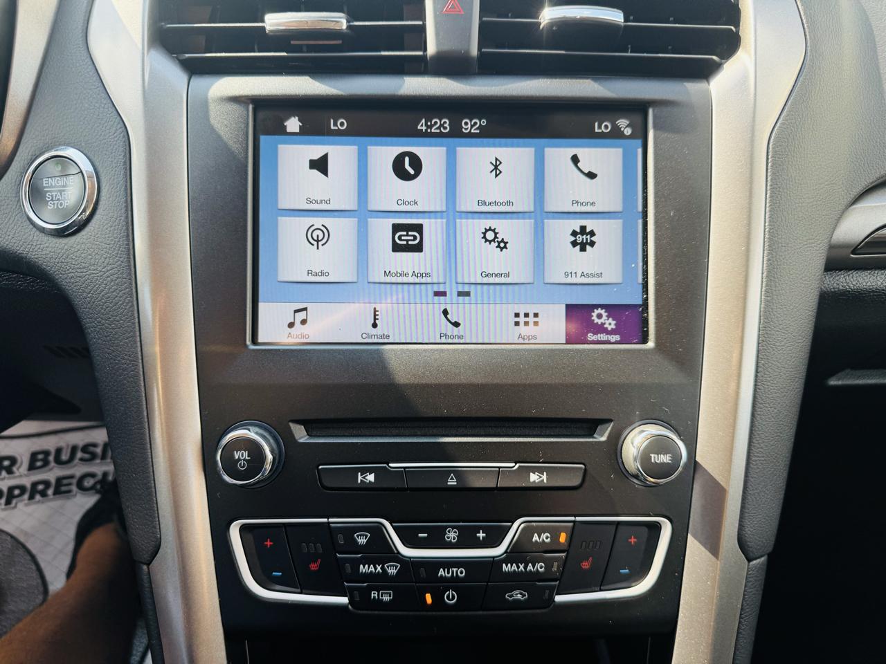 Ford Fusion SE 2018
