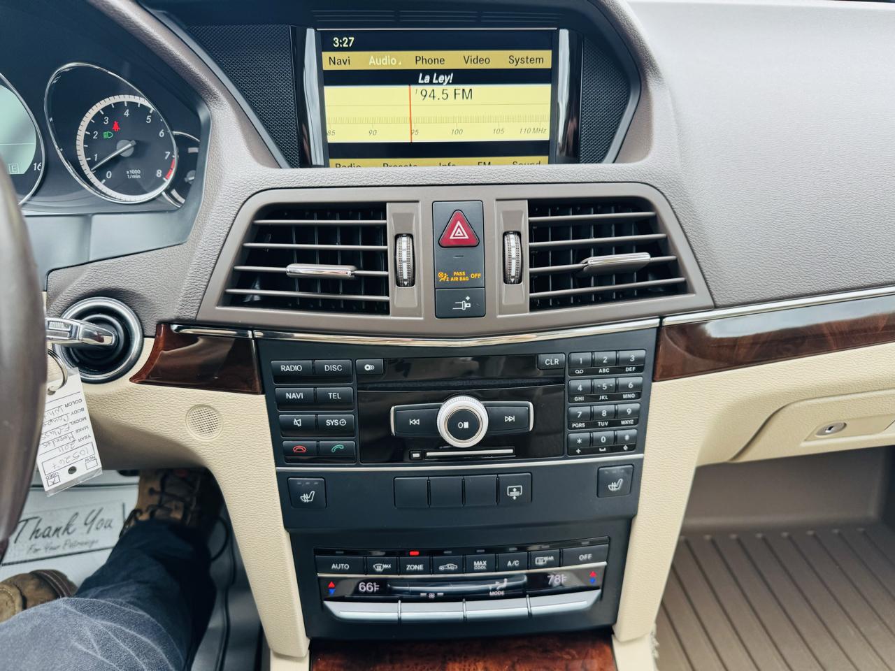 Mercedes-Benz E-Class E350 Coupe 2011