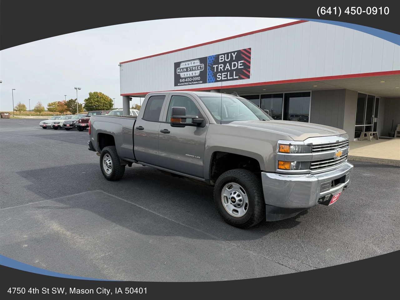 2017 Chevrolet Silverado 2500HD Work Truck Pickup 4D 6 1/2 ft