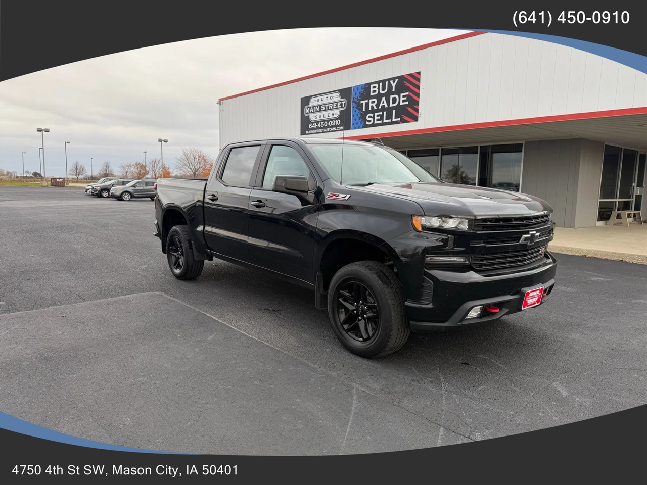2019 Chevrolet Silverado 1500 LT Trail Boss Pickup 4D 5 3/4 ft