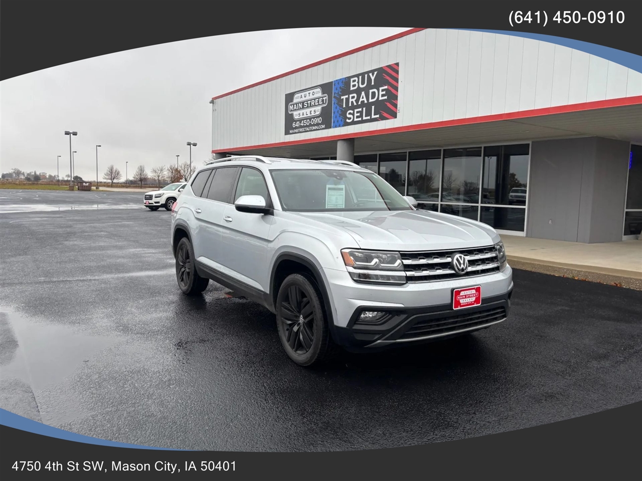 2018 Volkswagen Atlas SE w/Tech Pkg Sport Utility 4D