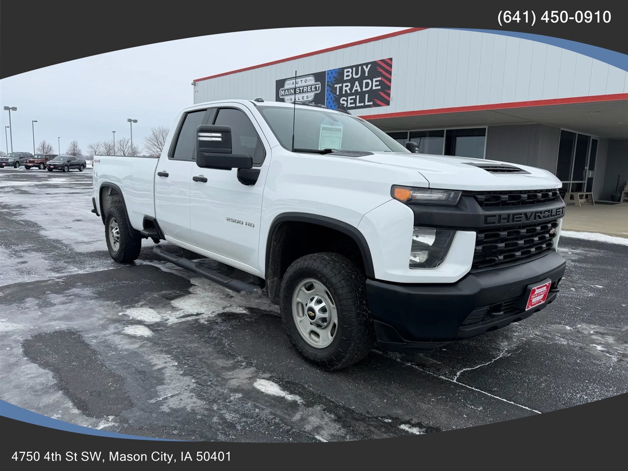 2021 Chevrolet Silverado 2500HD Work Truck Pickup 4D 8 ft