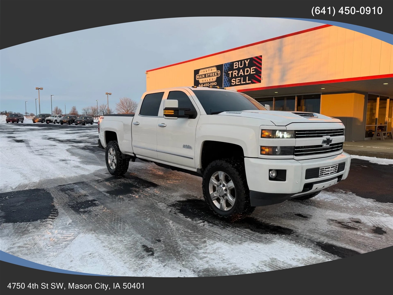 2018 Chevrolet Silverado 3500HD High Country Pickup 4D 6 1/2 ft