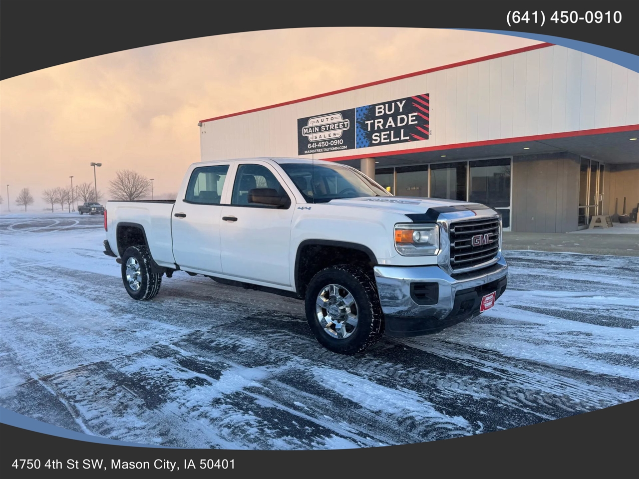 2016 GMC Sierra 2500HD Pickup 4D 6 1/2 ft