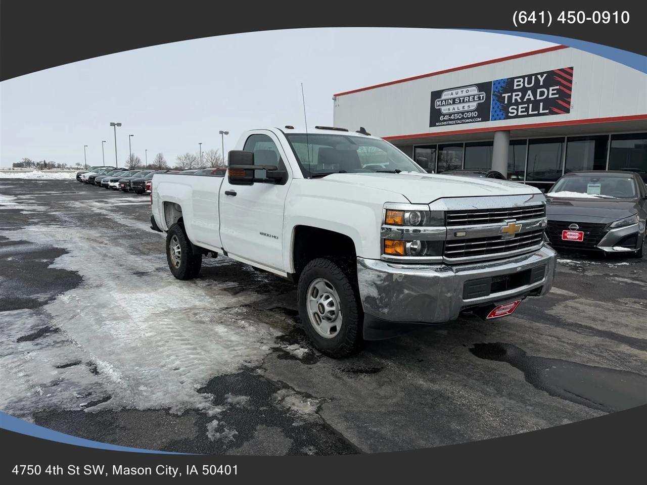 2017 Chevrolet Silverado 2500HD Work Truck Pickup 2D 8 ft