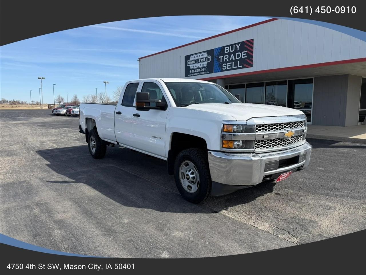 2019 Chevrolet Silverado 2500HD Work Truck Pickup 4D 8 ft