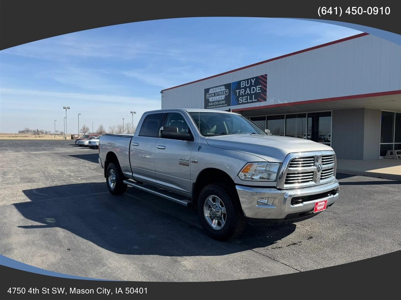 2013 RAM 2500 Big Horn Pickup 4D 6 1/3 ft
