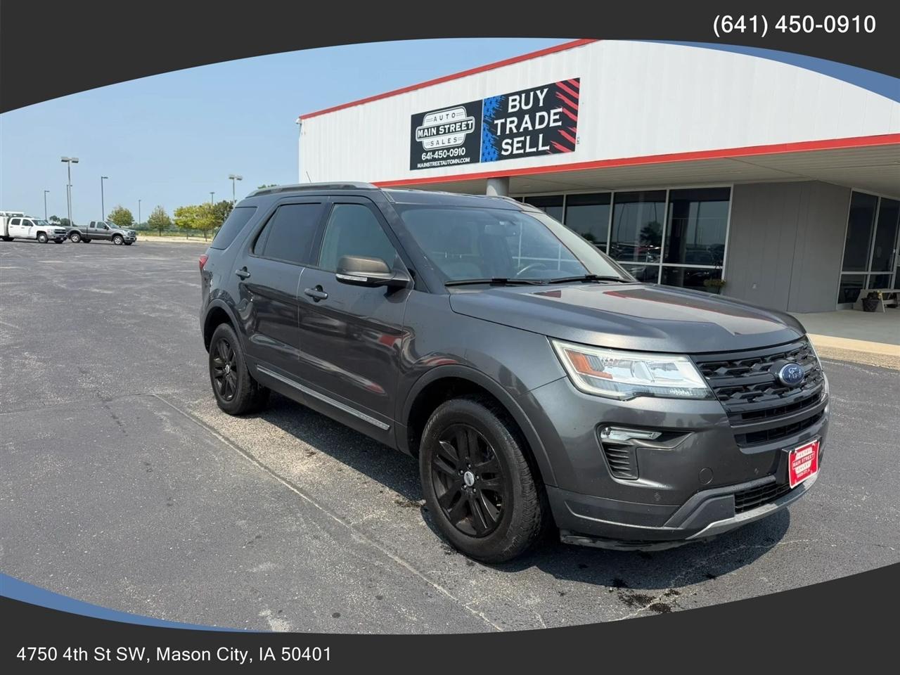 2018 Ford Explorer XLT Sport Utility 4D