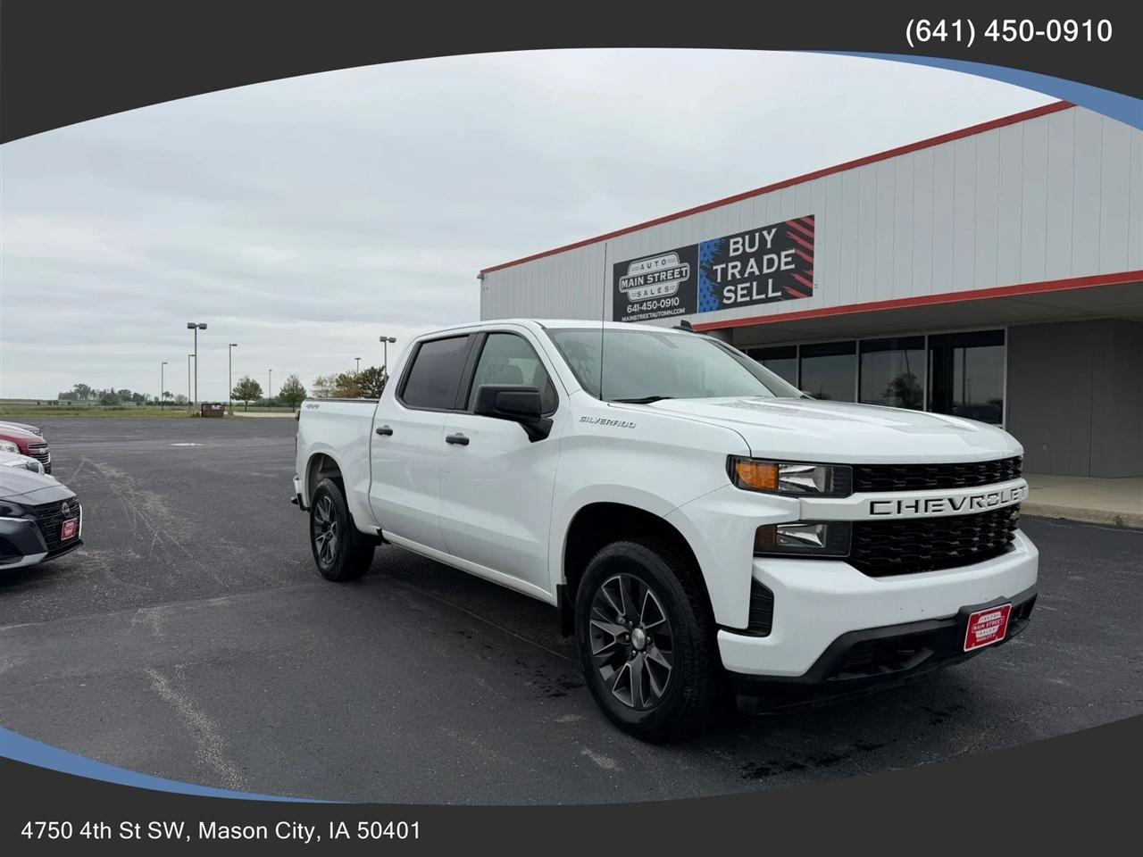 2021 Chevrolet Silverado 1500 Custom 4X4 Crew Cab Short Box's photo