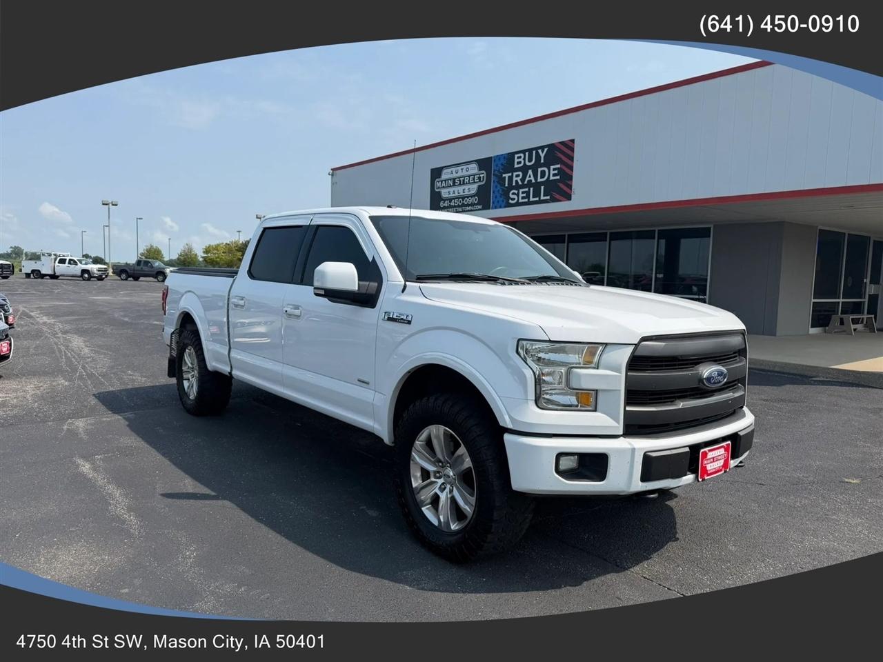 2016 Ford F-150 Lariat Pickup 4D 6 1/2 ft