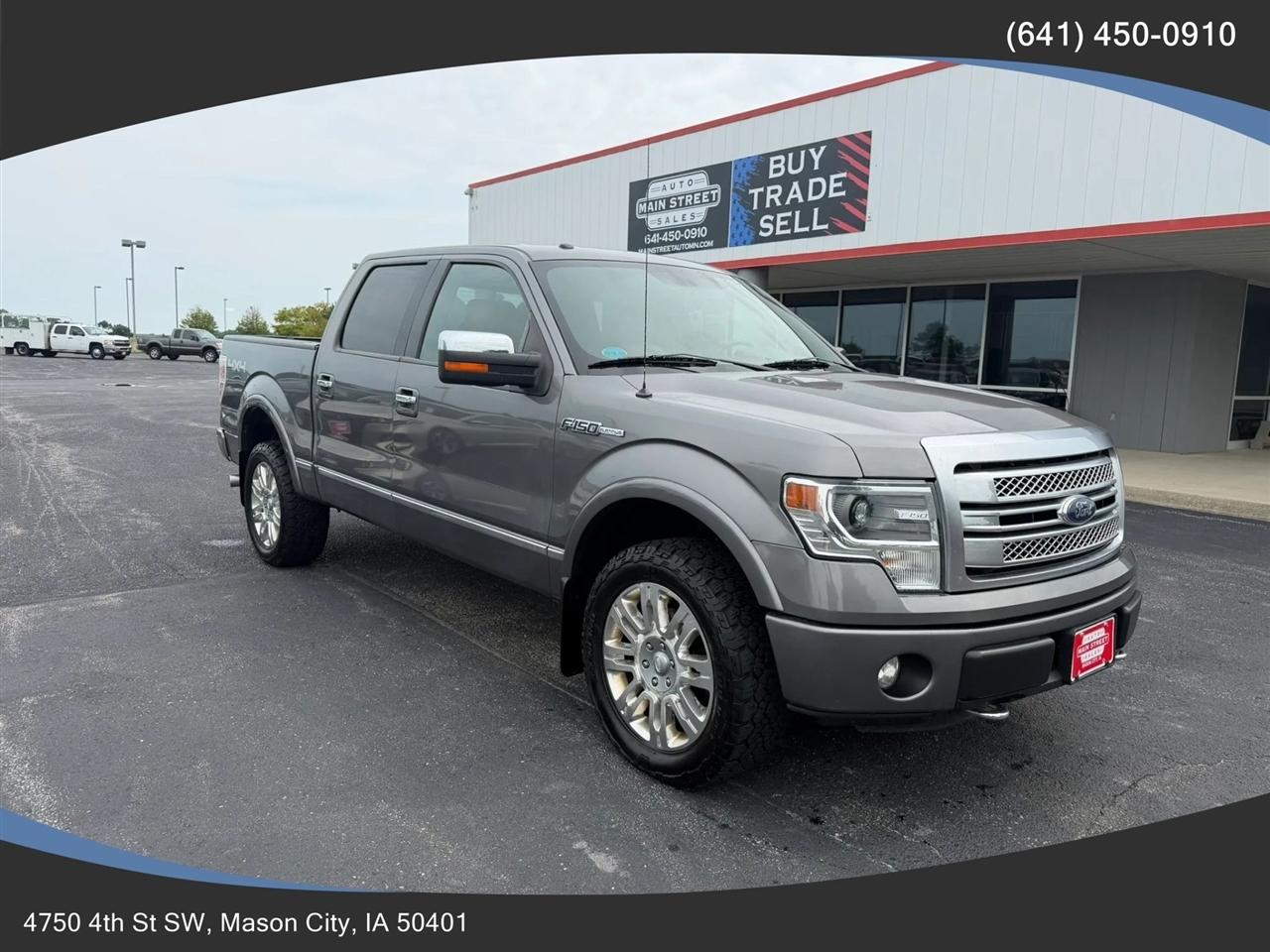 2013 Ford F-150 Platinum Pickup 4D 5 1/2 ft