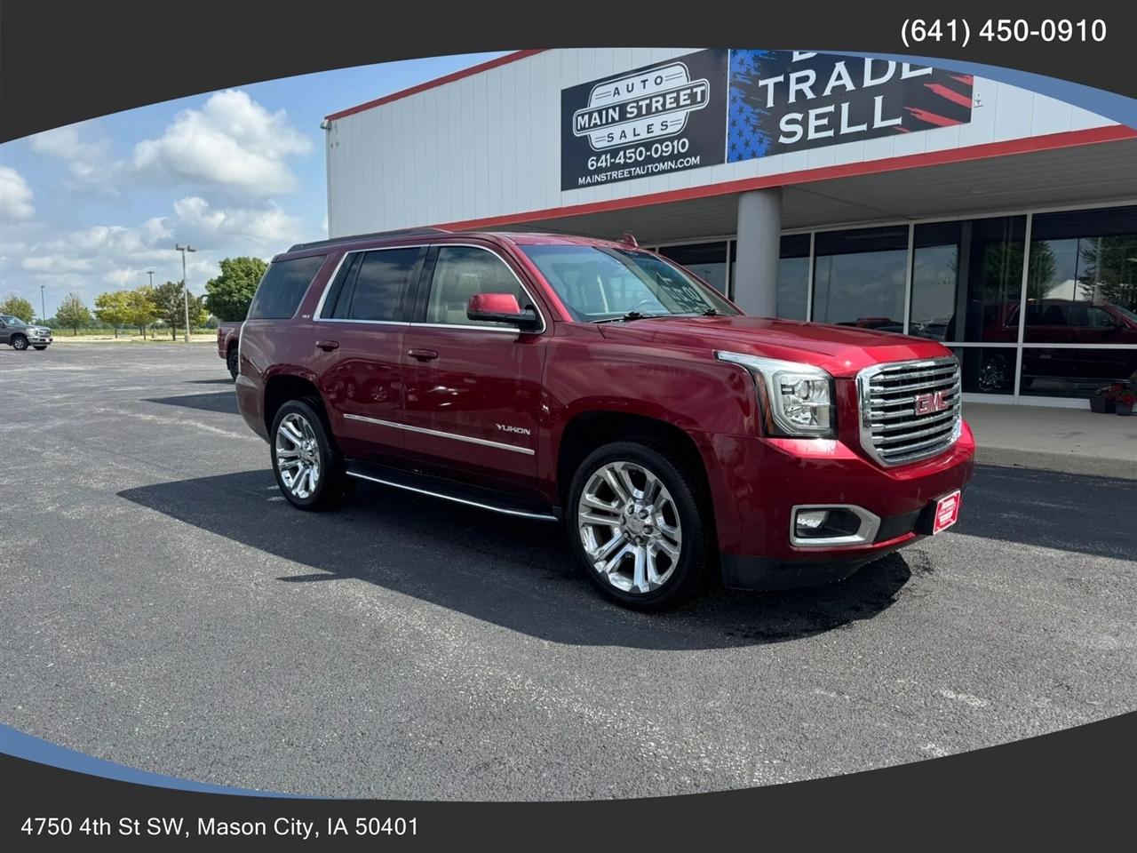 2017 GMC Yukon SLT Sport Utility 4D