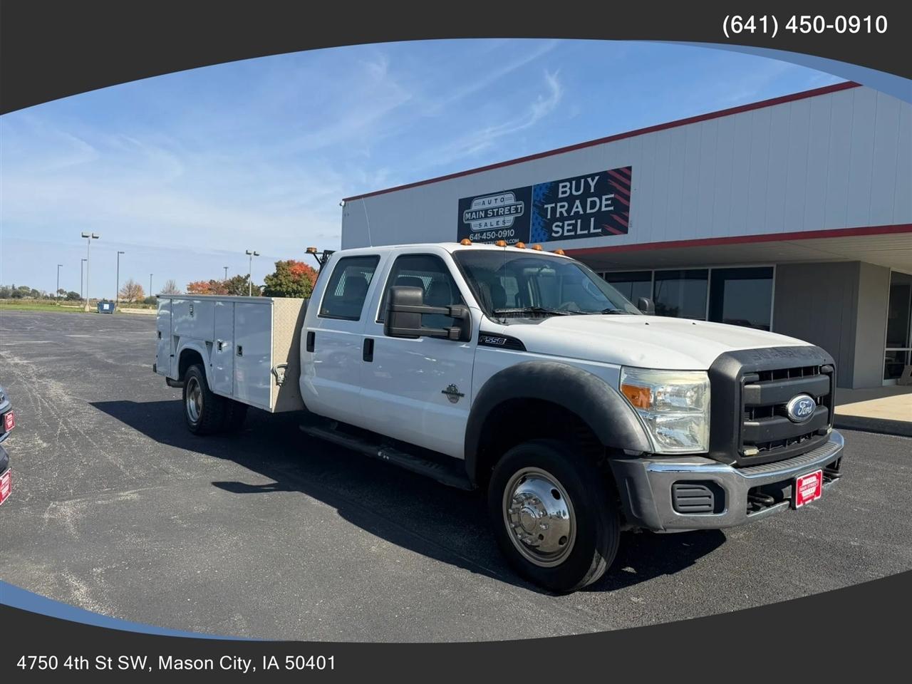 2011 Ford F-550 176  W.B. 4D
