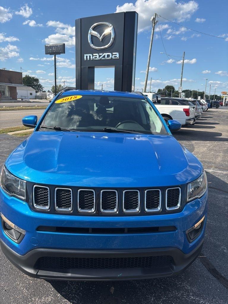 Used 2018 Jeep Compass Latitude with VIN 3C4NJCBB1JT272564 for sale in Fostoria, OH