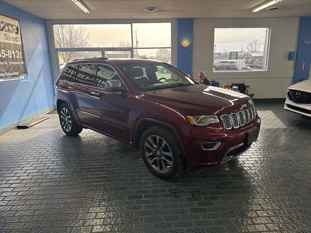 Used 2017 Jeep Grand Cherokee Overland with VIN 1C4RJFCG4HC836274 for sale in Fostoria, OH
